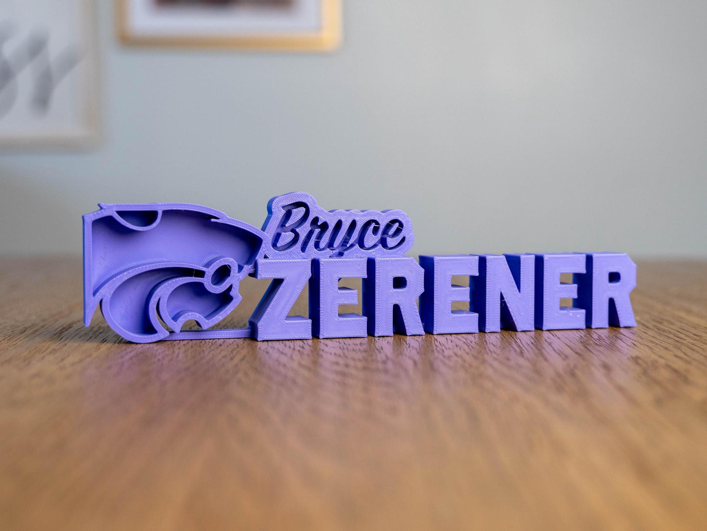 One Color Logo Nameplate
